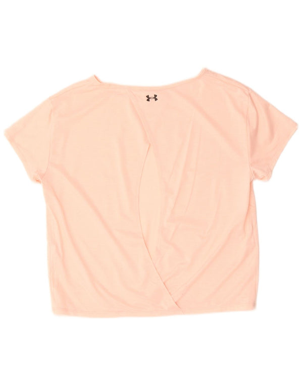 Under Armour Damen-Blusenoberteil mit lockerer Passform, UK 10, Größe S, Rosa, Polyester