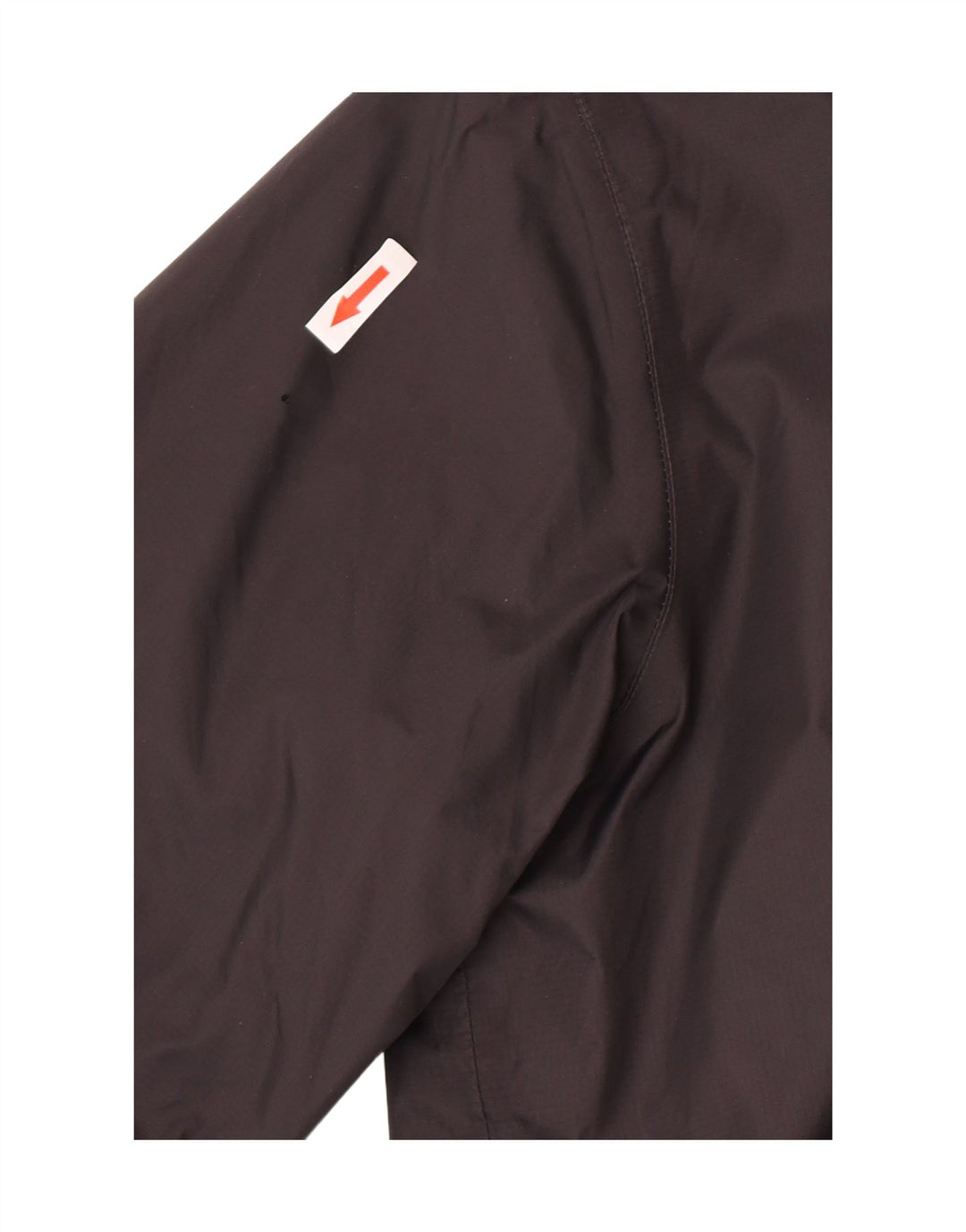 K-Way Jungen-Windbreakerjacke mit Kapuze, 13–14 Jahre, schwarzes Polyamid