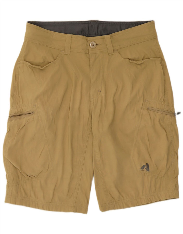 Eddie Bauer Herren Cargo-Shorts W32 Large Khaki Nylon