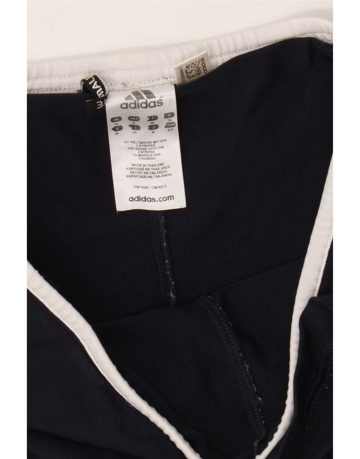 Adidas Damen Climalite Skort UK 10 Small W28 Marineblaues Nylon