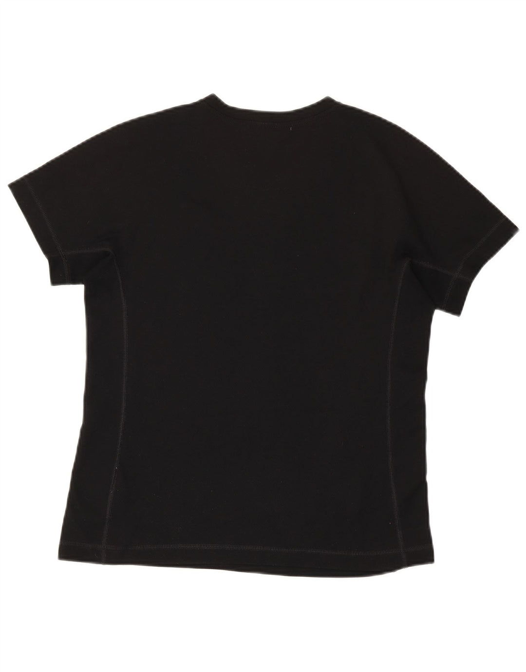 Fjall Raven Damen T-Shirt Top UK 12 Medium Schwarz Polyester
