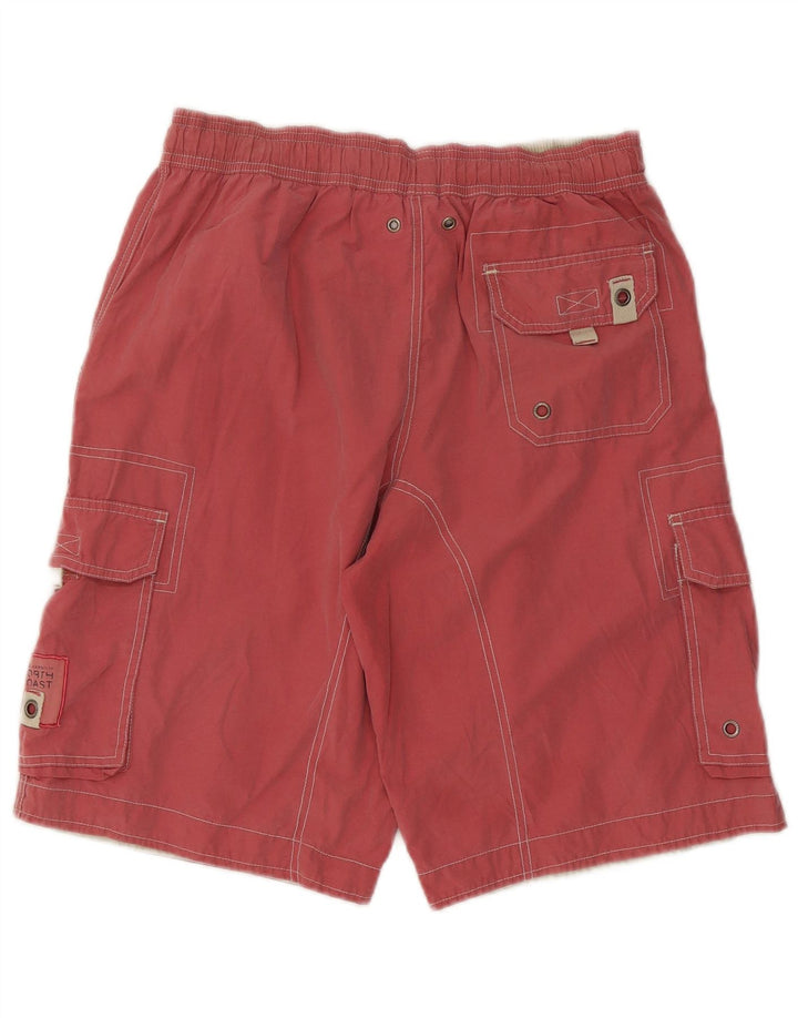 Marks & Spencer Herren-Badeshorts aus mittelroter Baumwolle