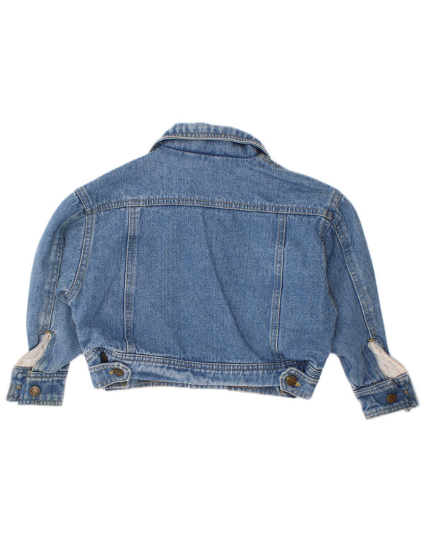 London Fog Jeansjacke für Mädchen, 2–3 Jahre, Größe S, Blau, Baumwolle