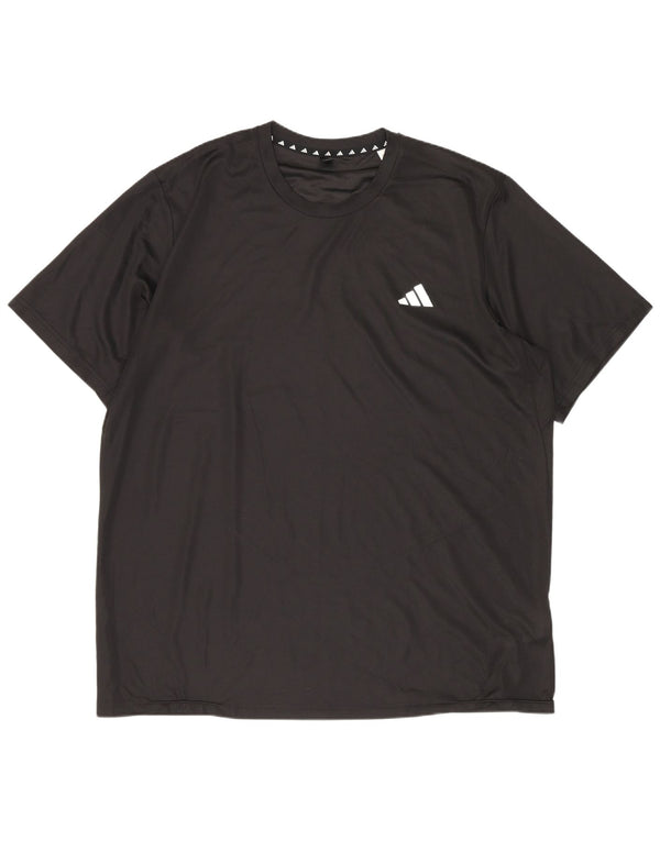 Adidas Herren Aeroready T-Shirt Top XL Schwarz Polyester