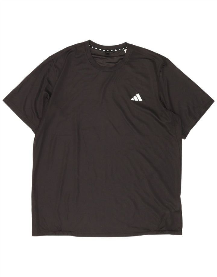 Adidas Herren Aeroready T-Shirt Top XL Schwarz Polyester