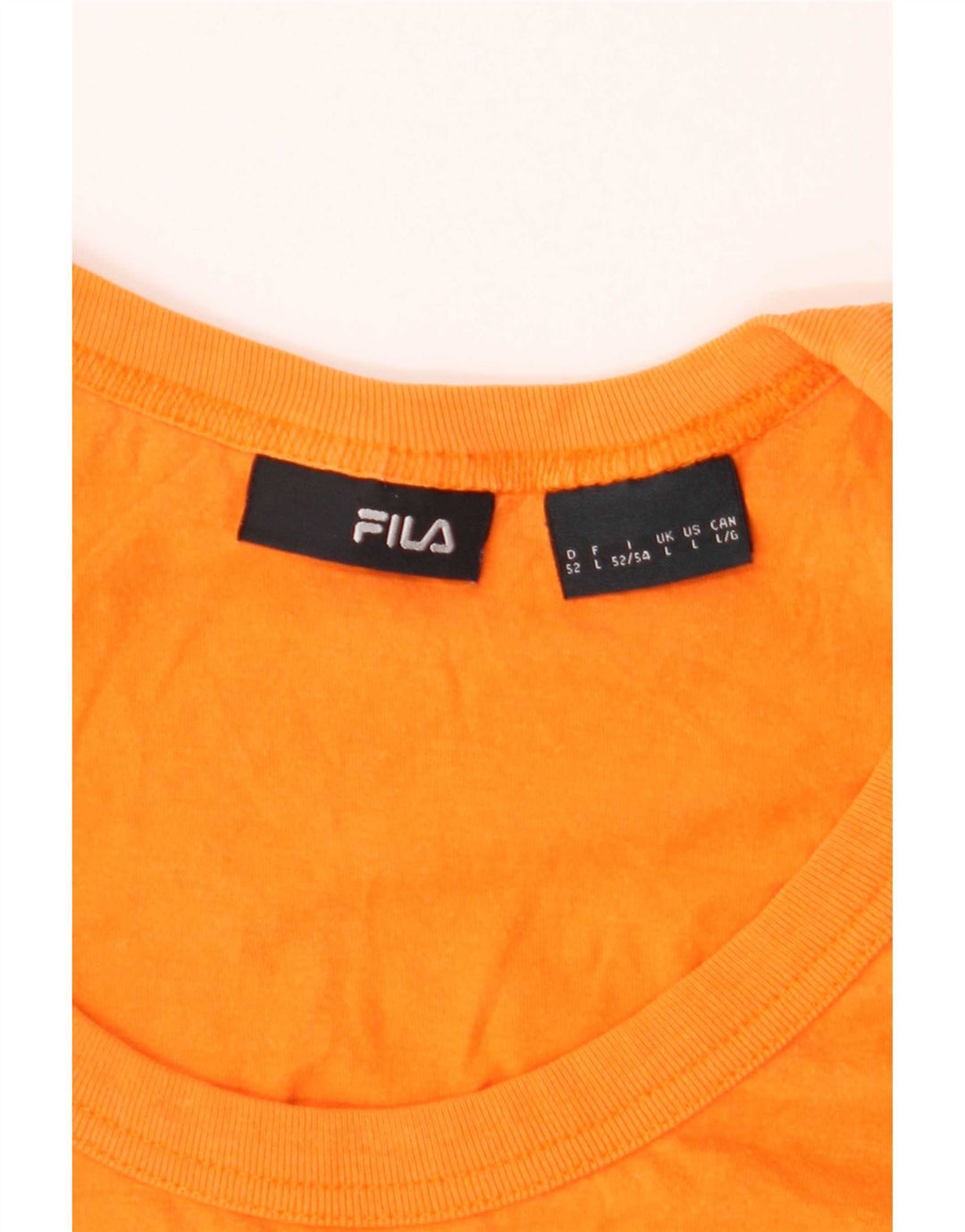 Fila Herren Weste Top Large Orange