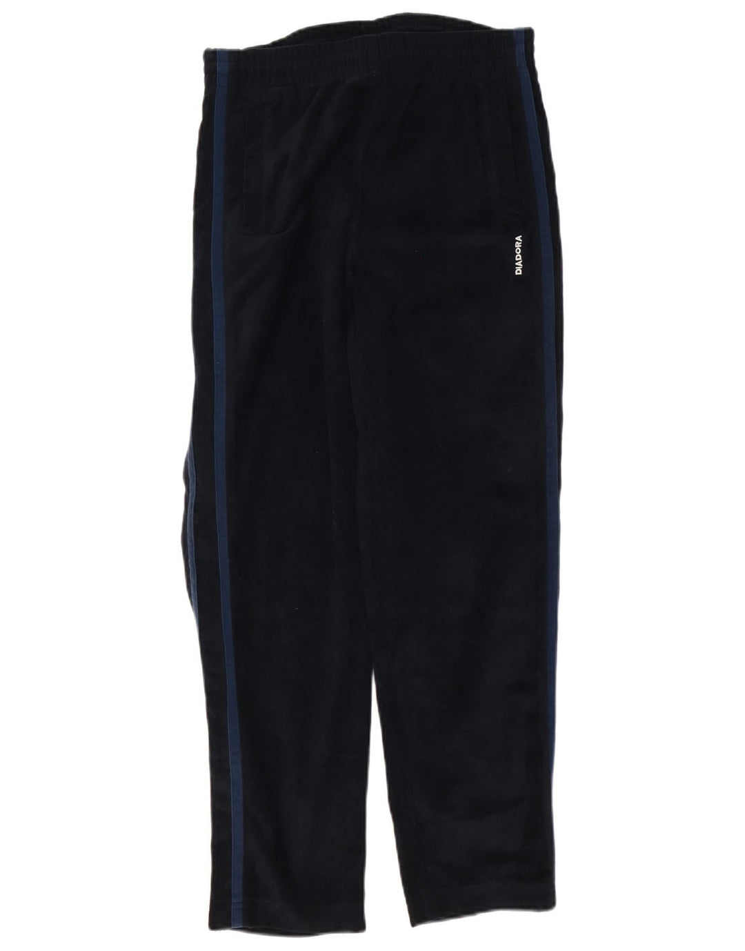 Diadora Herren-Trainingshose, groß, aus schwarzem Polyester