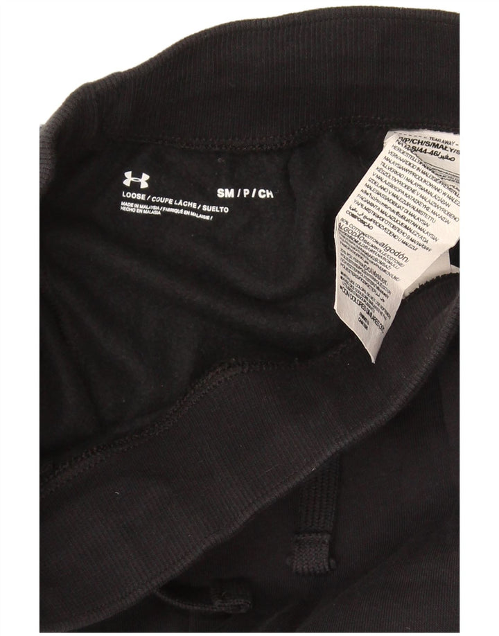 Under Armour Herren-Sportshorts, Größe S, schwarze Baumwolle