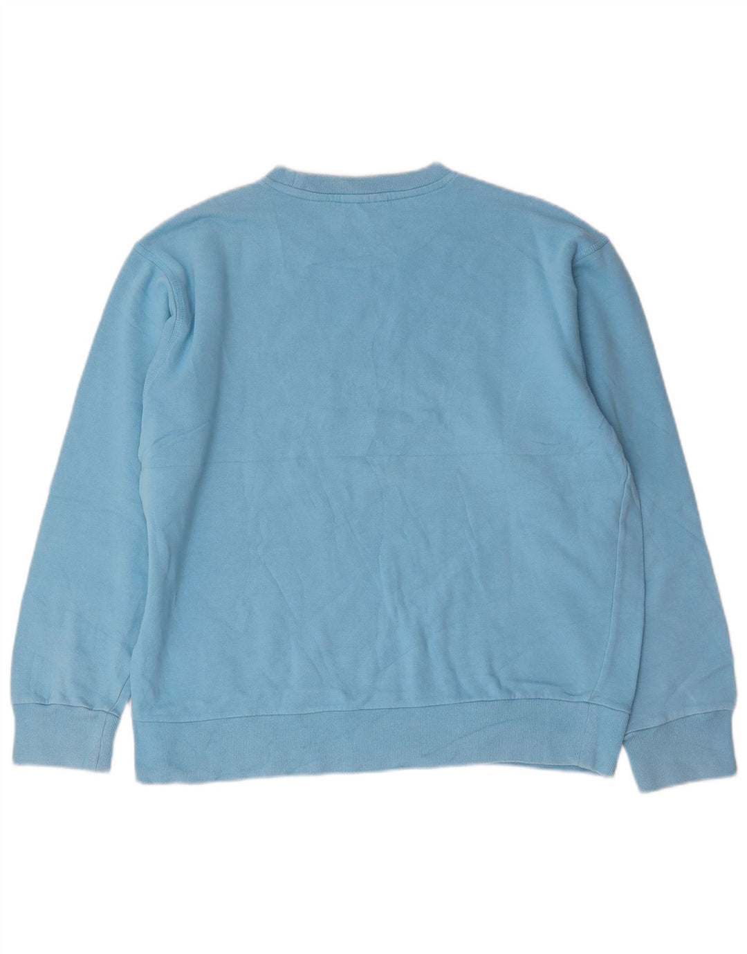 Asics Herren Grafik-Sweatshirt-Pullover, große blaue Baumwolle