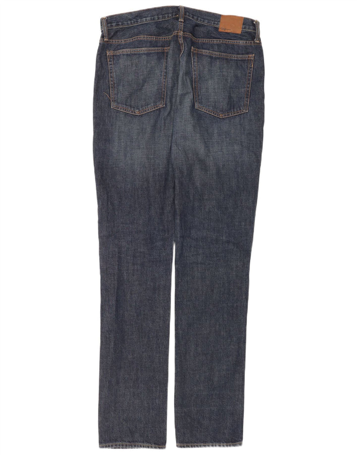 Gap Herren Slim Jeans W34 L30 Blaue Baumwolle