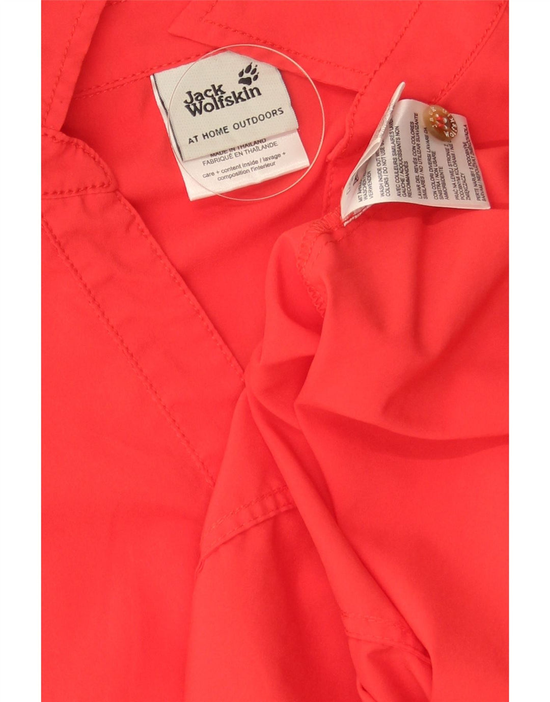 Jack Wolfskin Damen Ärmelloses Etuikleid UK 16 Large Rot Polyester