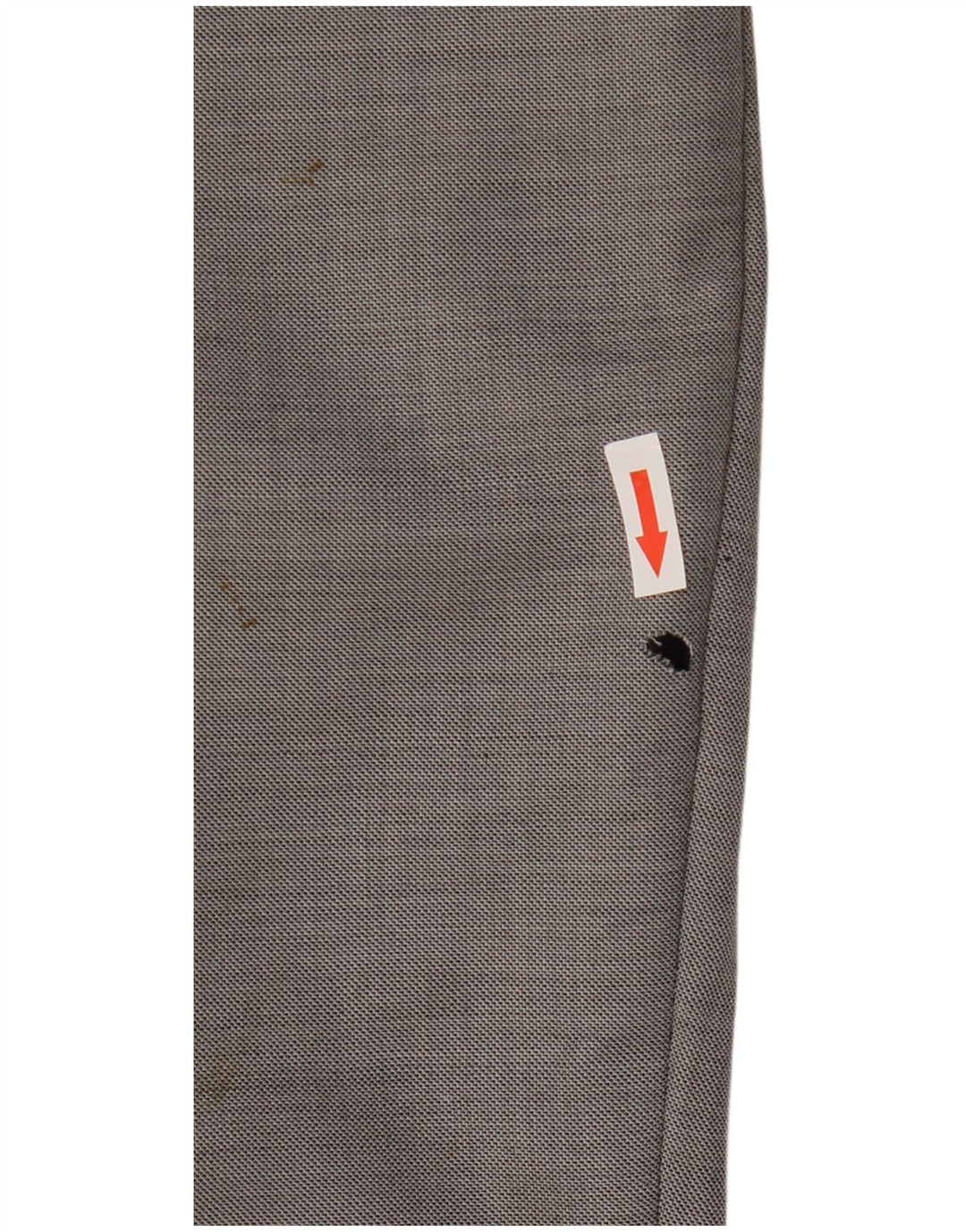 Marks & Spencer Herren-Anzughose, schmal zulaufend, W44, L31, graue Wolle