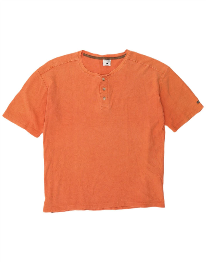 Columbia Herren-T-Shirt, normal, mittelorange, Baumwolle