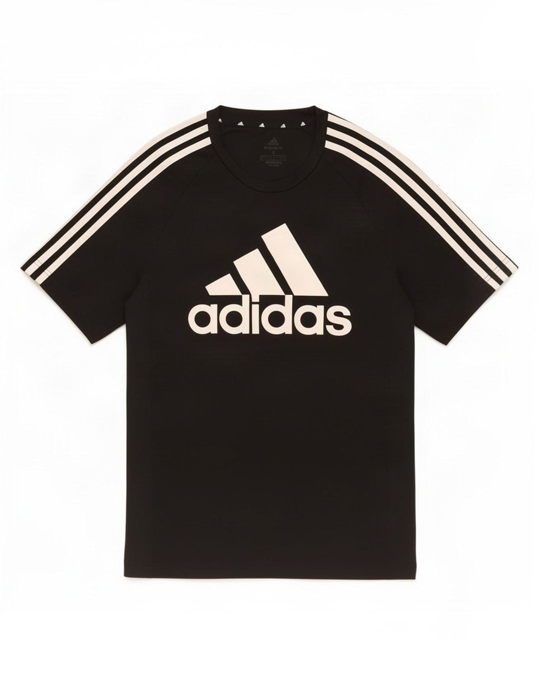 Adidas Herren Aeroready Graphic T-Shirt Top Small Schwarz Polyester