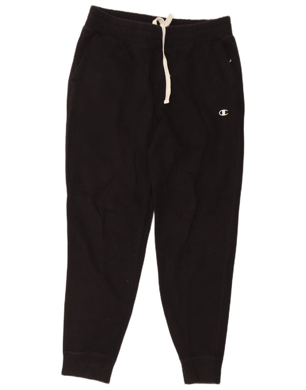 Champion Damen-Trainingshose, Jogginghose, Größe 44, Größe L, Schwarz, Baumwolle