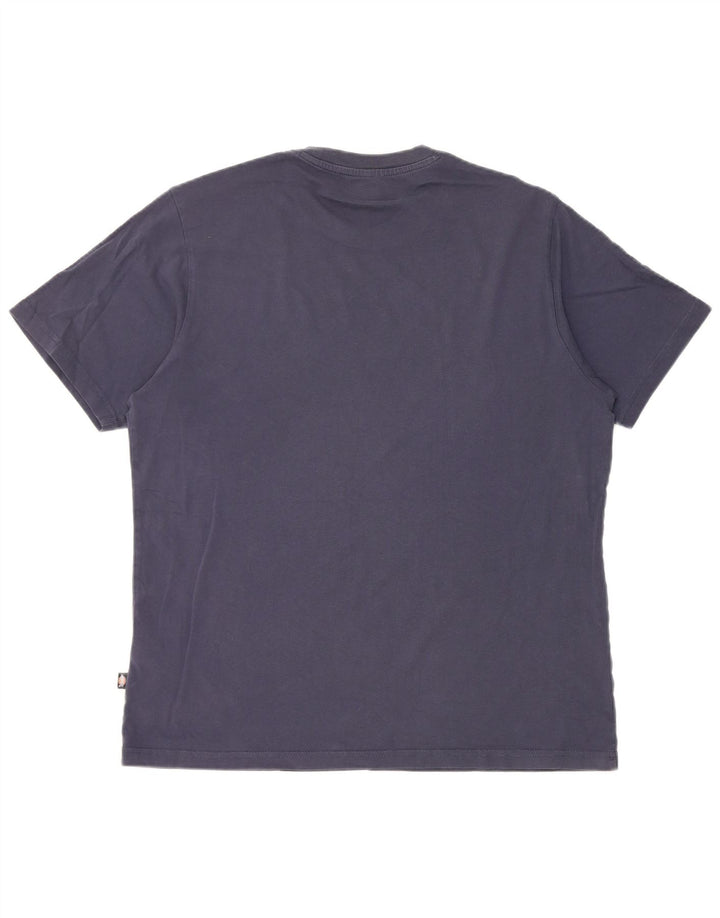Dickies Herren-T-Shirt-Oberteil, mittelgroß, marineblau, Baumwolle