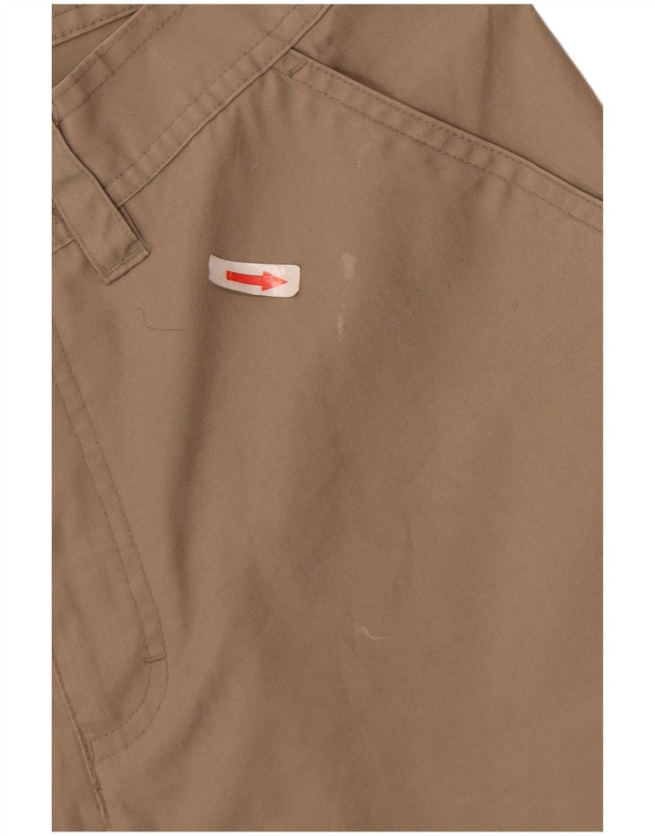 Jack Wolfskin Herren Crop Cargo Hose Medium W34 L25 Beige Polyester