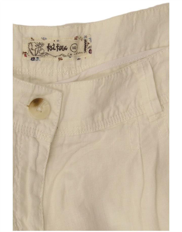 Fat Face Herren Caprihose UK 10 Small W32 L23 Weiß