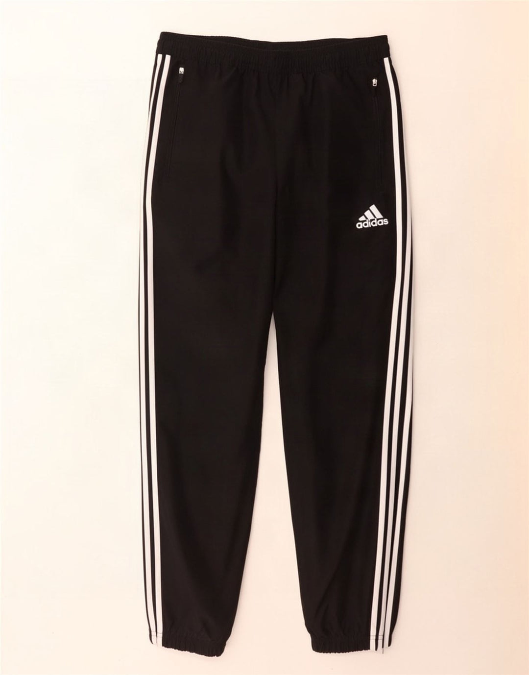 Adidas Herren-Trainingshose, Jogginghose, Größe L, Schwarz, Polyester