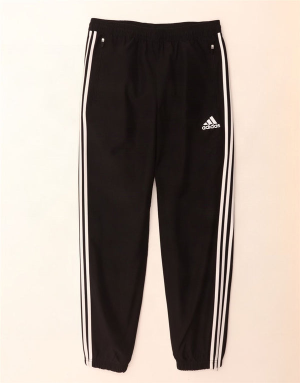 Adidas Mens Tracksuit Trousers Joggers Large Black Polyester