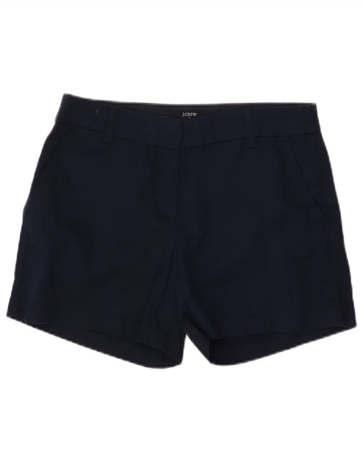 J. Crew Damen Chinoshorts US 6 Medium W30 Marineblaue Baumwolle