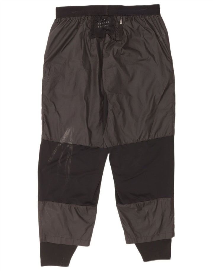 Nike Herren-Trainingshose, groß, schwarzes Farbblock-Polyester