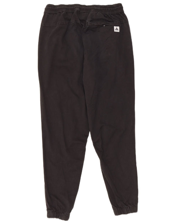 Zara Mens Joggers Chino Trousers Medium W31 L28 Black Cotton