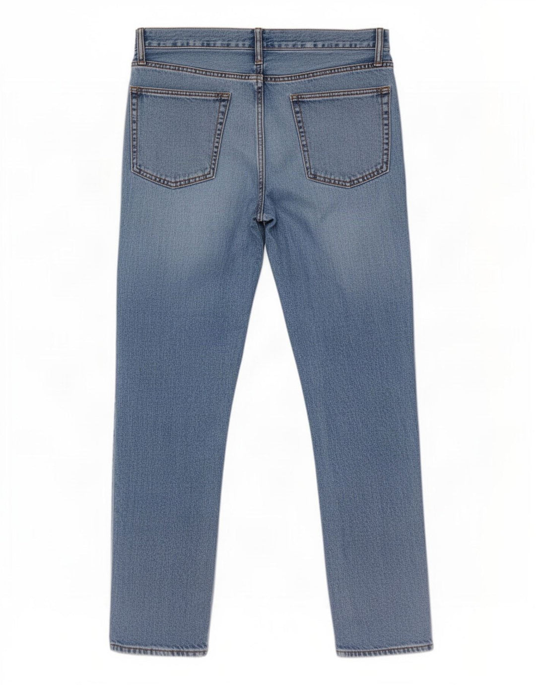 Gap Herren Straight Jeans W32 L30 Blaue Baumwolle
