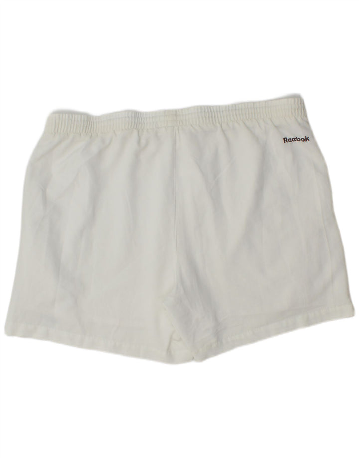 Reebok Herren Sportshorts XL Weiß