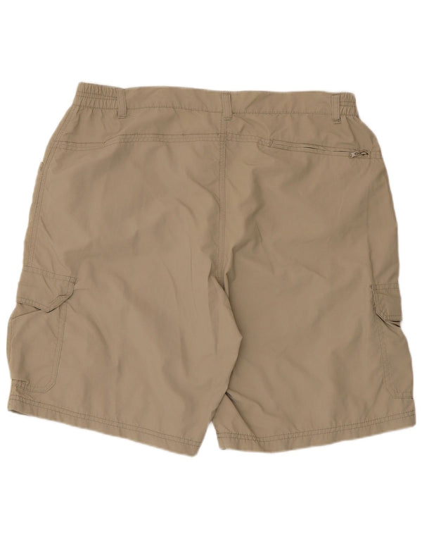 Camargue Herren Cargo Shorts XL W36 Khaki Polyamid