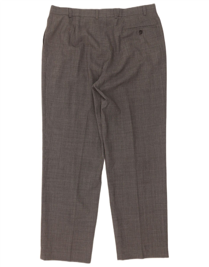 Marks & Spencer Herren St. Michael Anzughose W36 L31 Grauer Hahnentritt