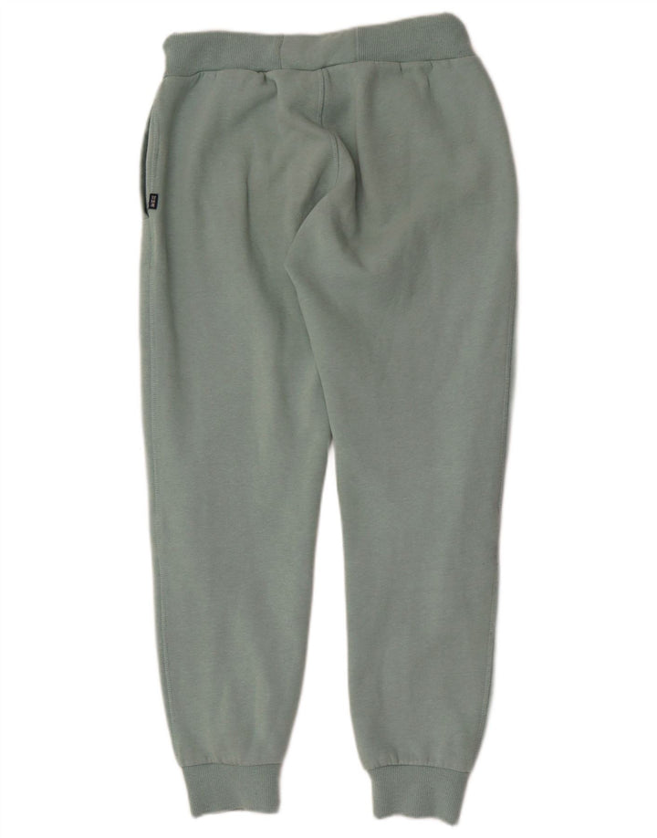 Superdry Damen-Overall-Trainingsanzug, Gr. 10, Größe S, Grün, Baumwolle