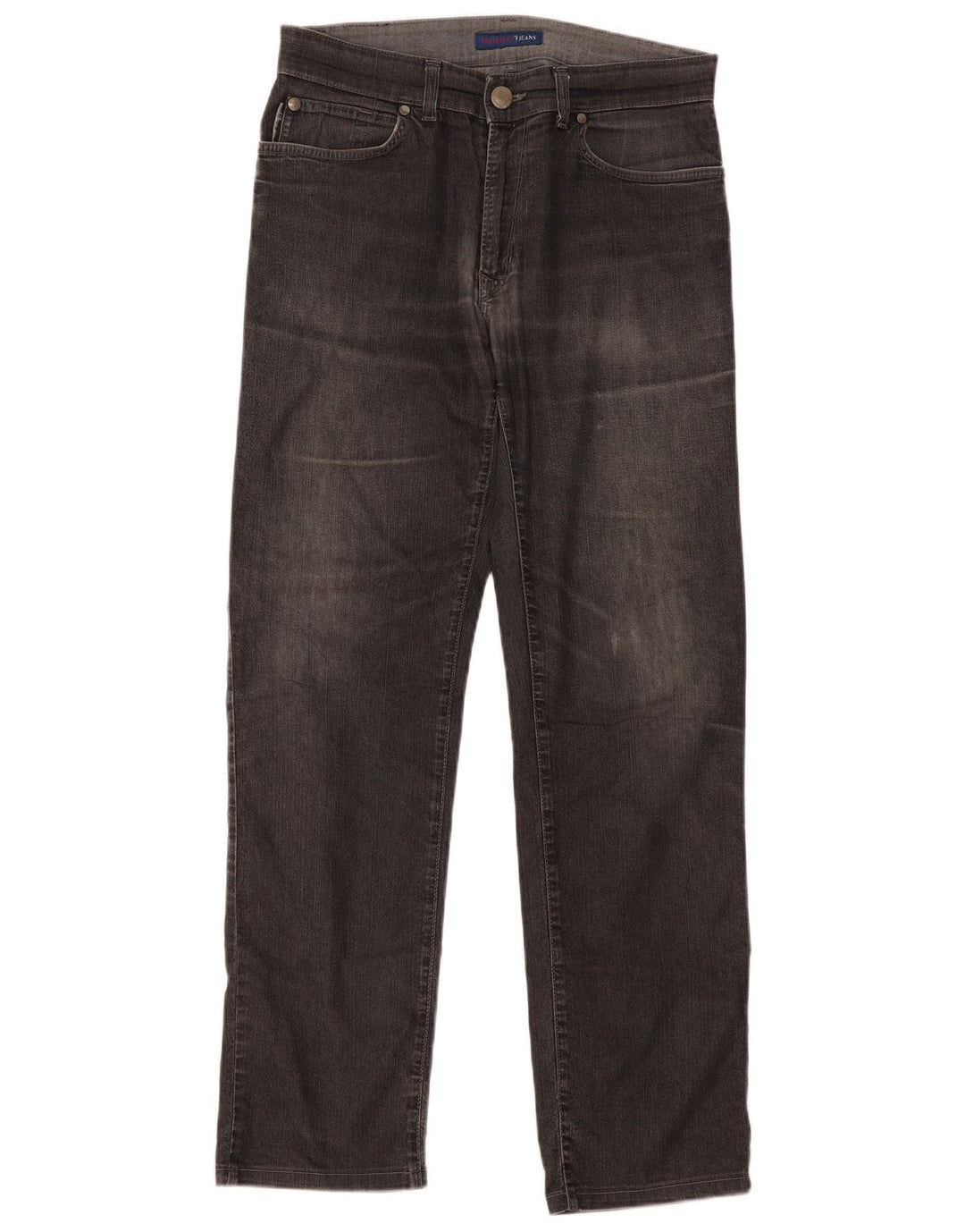 Trussardi Herren Straight Jeans W31 L31 Grau