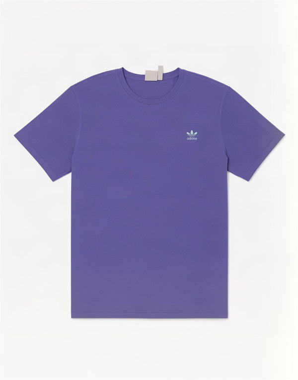 Adidas Herren T-Shirt Top 2XL Lila Baumwolle