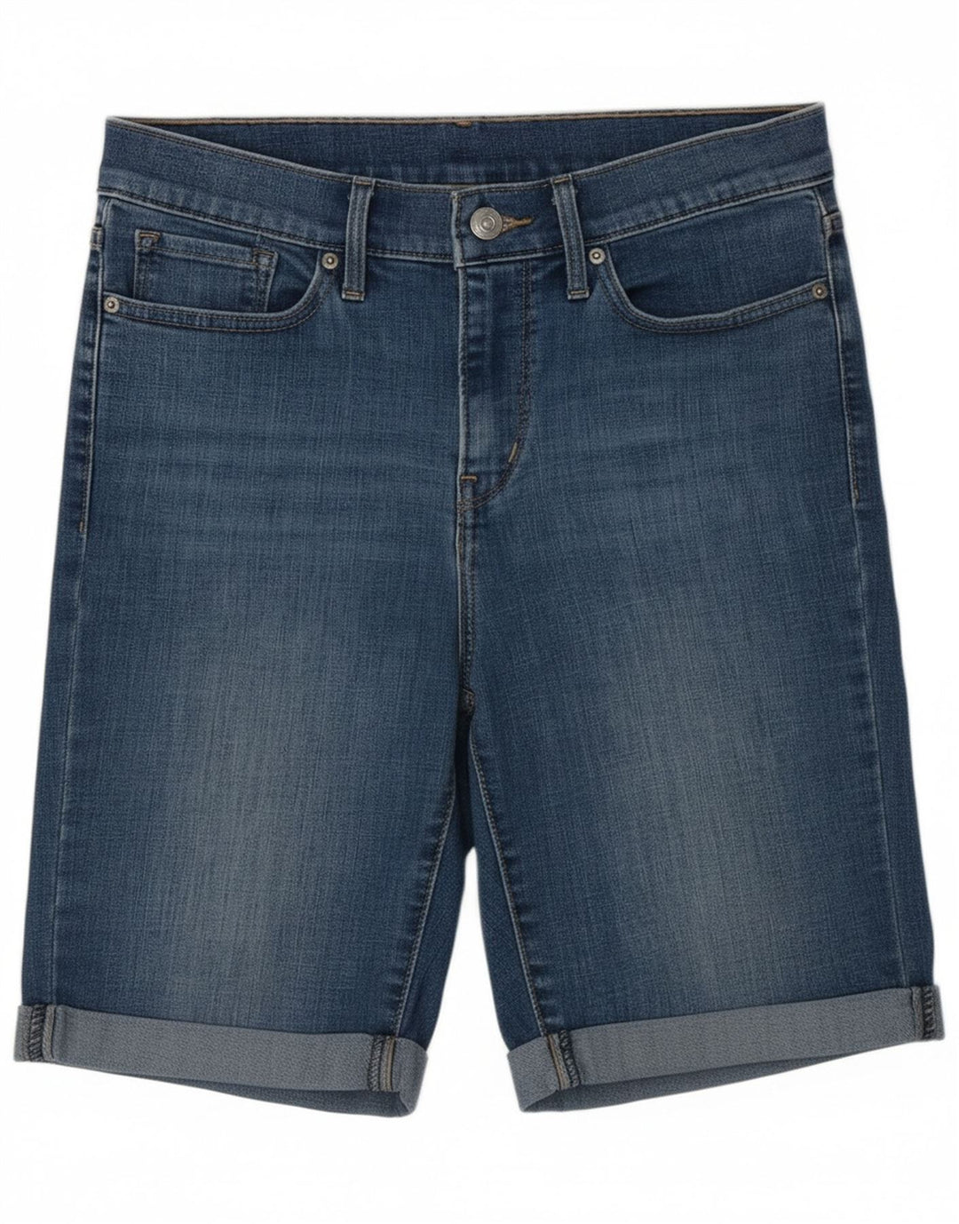 LEVI'S Womens Denim Shorts W27 Small Blue Cotton