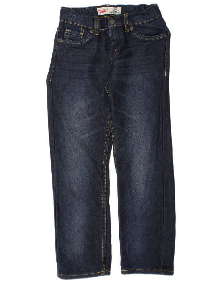 Levi's Jungen 511 Slim Jeans, 6–7 Jahre, W24 L22, blaue Baumwolle