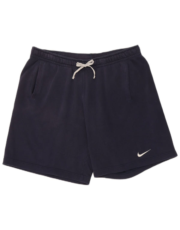 Nike Herren-Sportshorts XL aus marineblauer Baumwolle