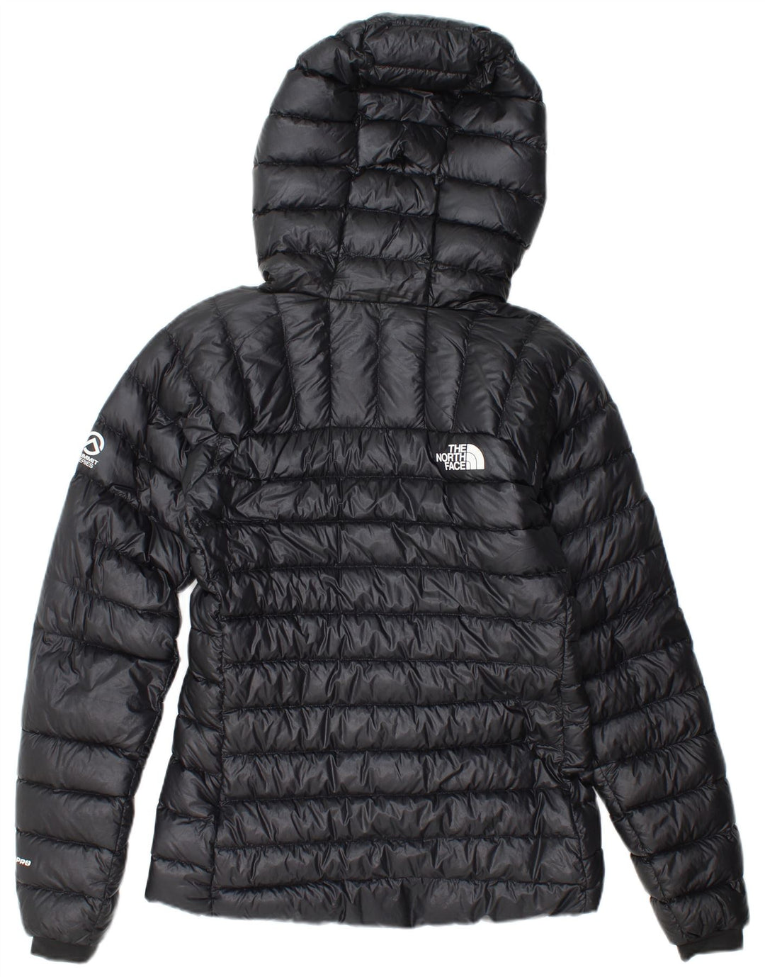 The North Face Damen-Kapuzen-Übergröße, wattierte Jacke, UK 10, Größe S, Schwarz