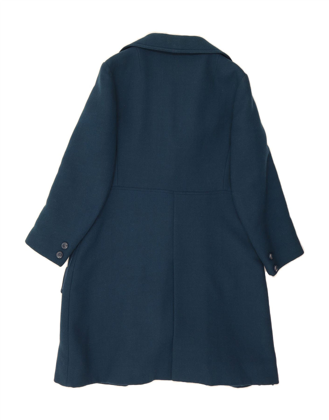 MODYVA Womens Overcoat UK 14 Medium Blue Vintage Modyva and Second-Hand Modyva from Messina Hembry 