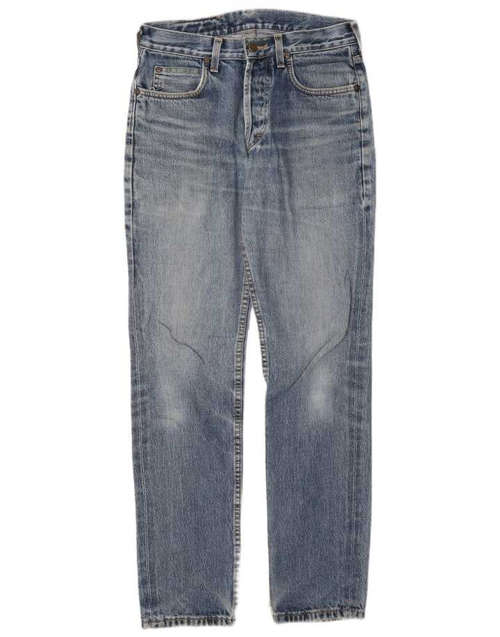 Lee Herren Straight Jeans W29 L32 Blaue Baumwolle