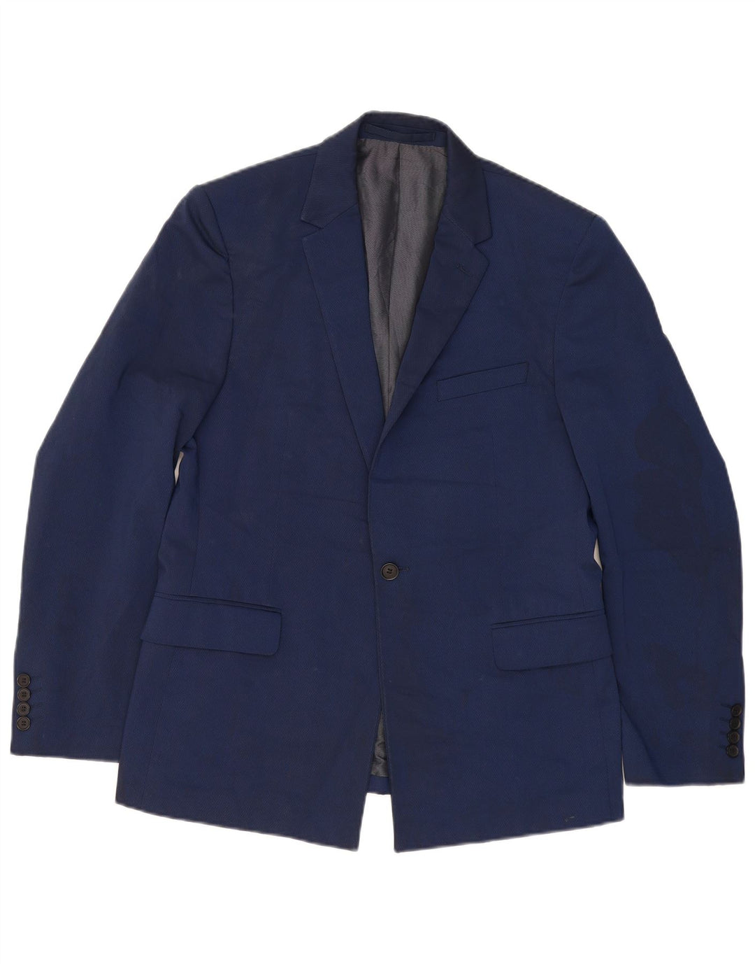 Marks & Spencer Herren-Blazer mit 1 Knopf, Gr. 40, Marineblau, klassisch