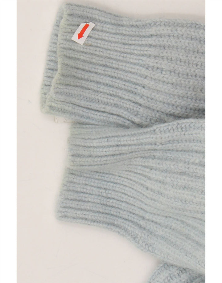 REISS Womens V-Neck Jumper Sweater UK 16 Large Blue Polyamide Vintage Reiss and Second-Hand Reiss from Messina Hembry 