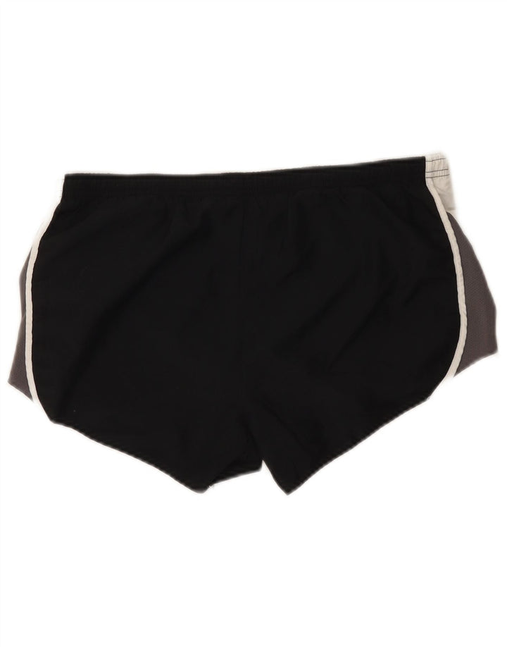 Nike Damen Dri Fit Sport Shorts UK 10 Small Schwarz Polyester