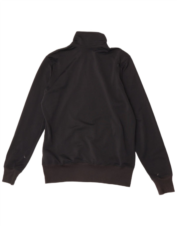 Nike Damen-Trainingsanzug-Top-Jacke UK 18 XL Schwarz Polyester