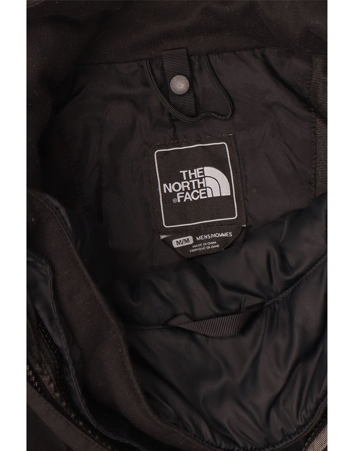 The North Face Herren-Windbreakerjacke mit Kapuze, UK 38, Mittelschwarz, Polyester
