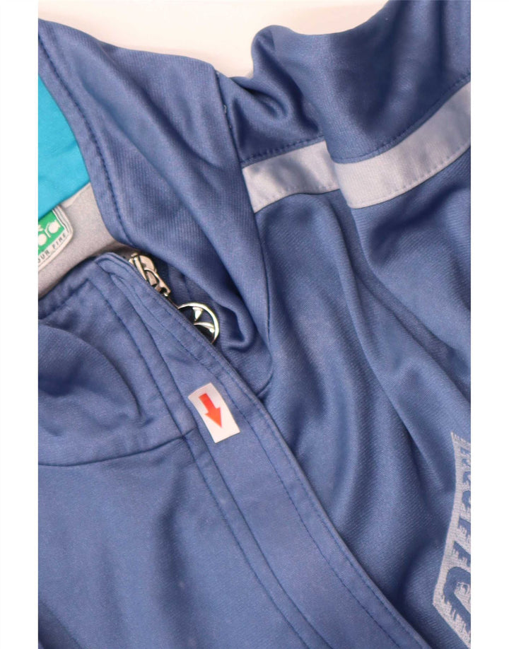 Diadora Herren-Trainingsanzugoberteil mit Grafik, Größe L, Marineblau, Farbblock