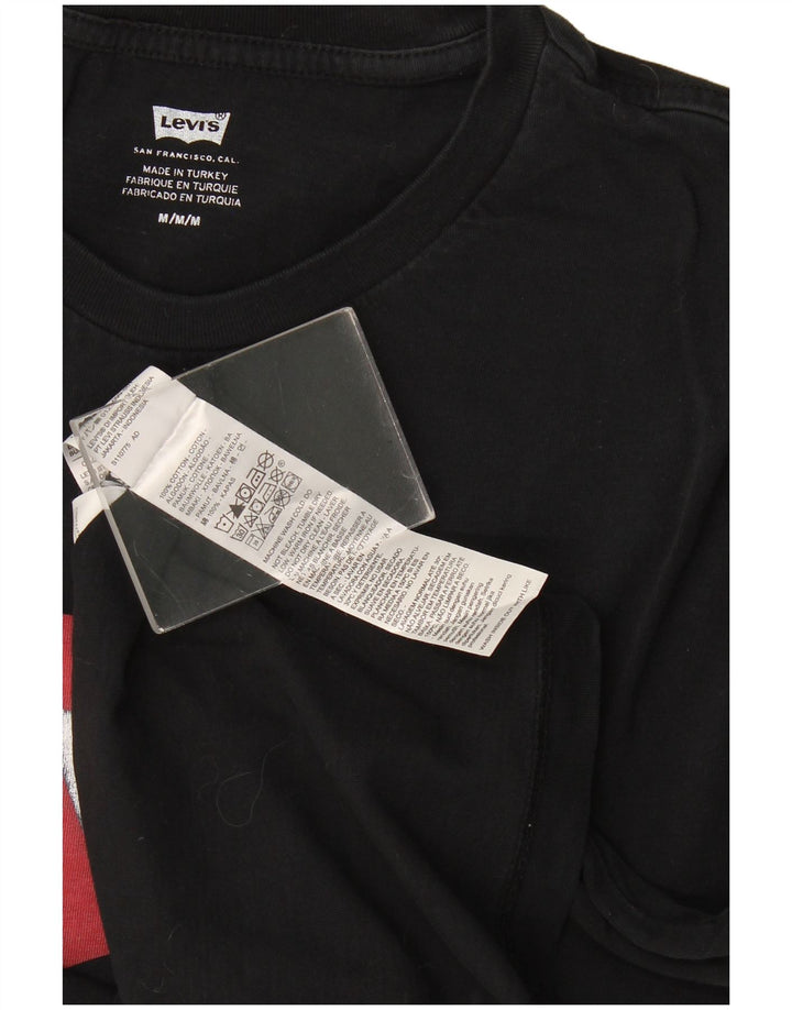 Levi's Herren-T-Shirt mit Grafik, mittelschwarze Baumwolle
