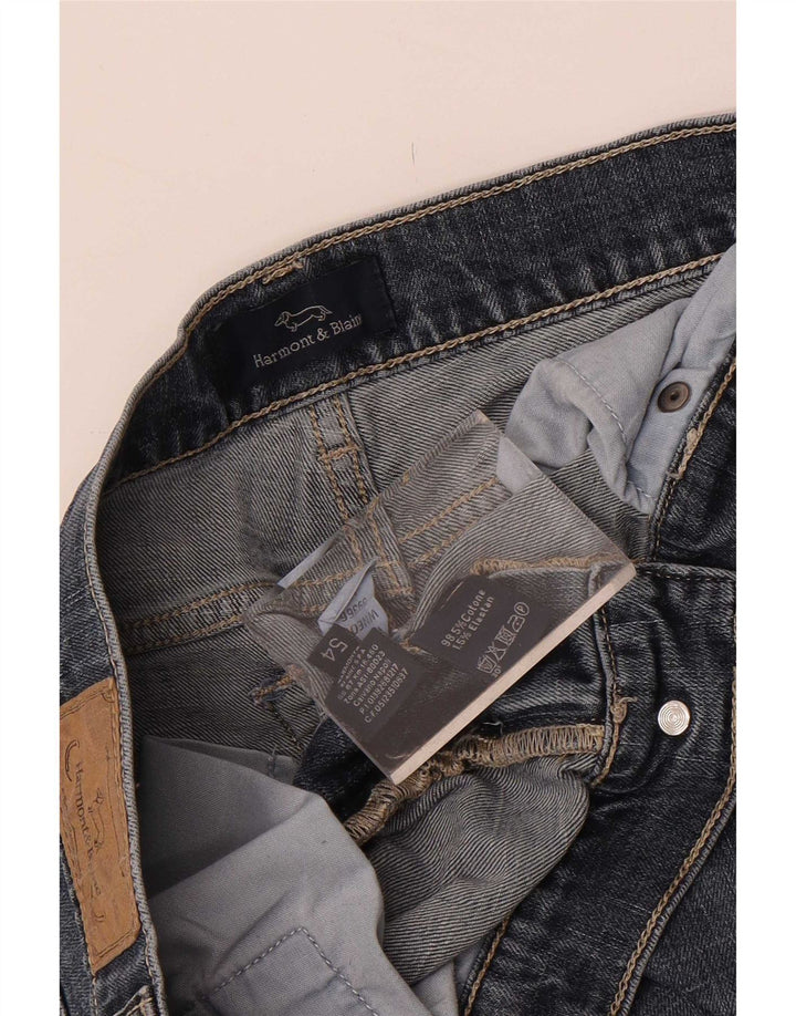 Harmont & Blaine Herren Slim Jeans W36 L31 Blaue Baumwolle
