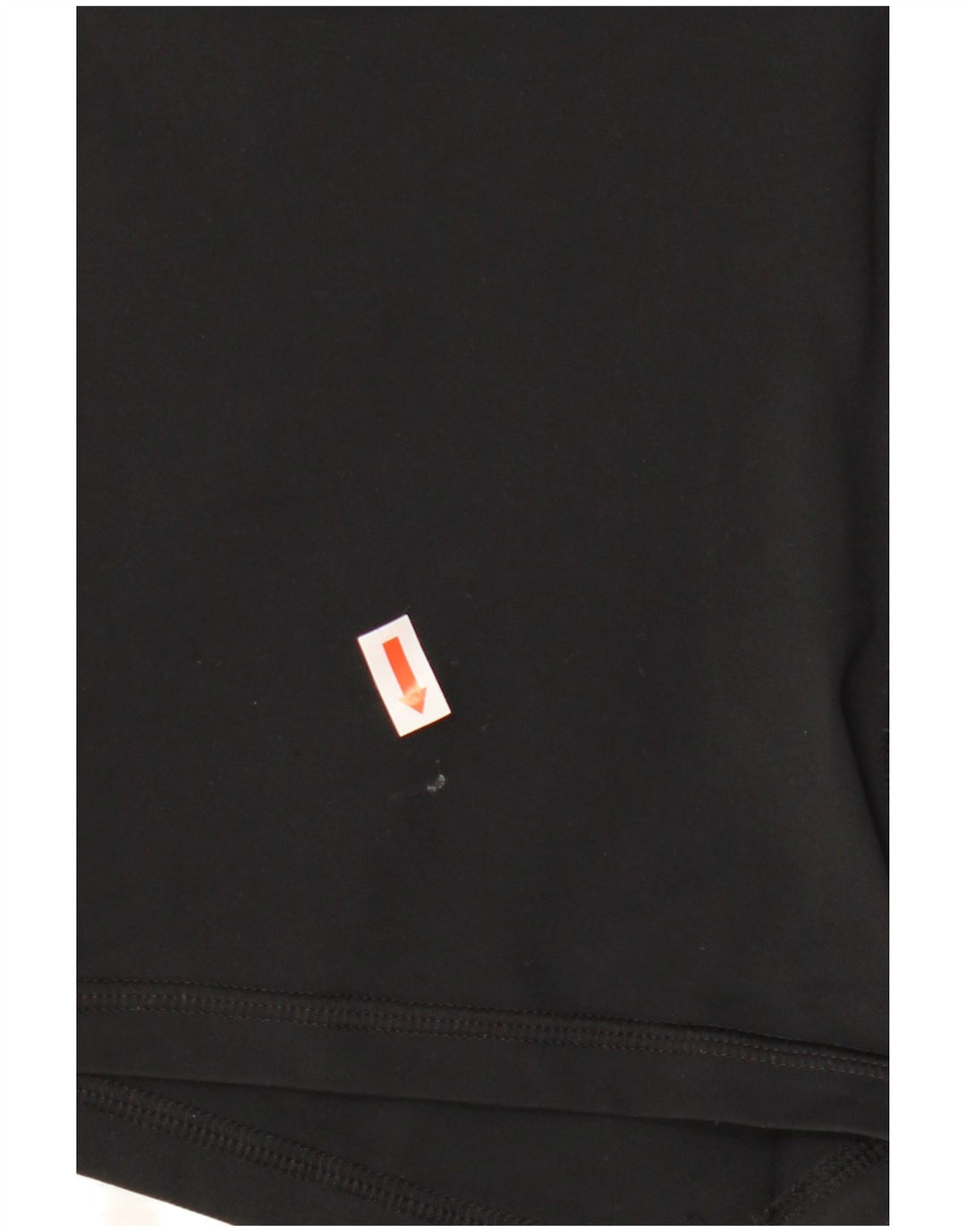 Nike Damen Dri Fit Graphic Sport Shorts UK 12 Medium Schwarz Polyester