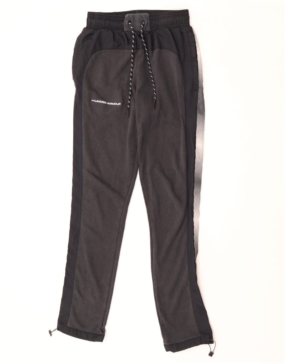 Under Armour Herren-Trainingshose, Größe S, Grau, Colourblock-Baumwolle